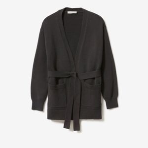 Everlane cotton wrap cardigan Medium